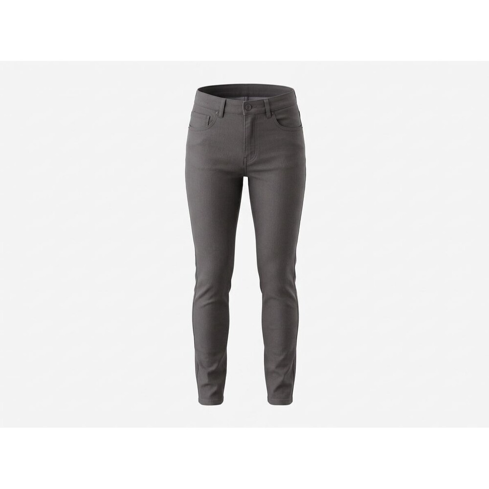 YMI Hyperstretch Grey Skinny Jeans Mid Rise Super Stretch Comfort Womens M